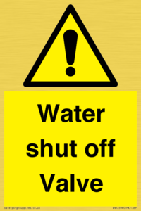 Water shut off Valve